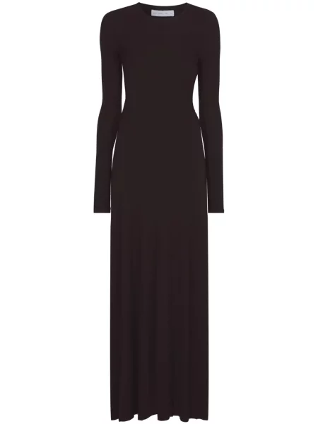 Rochie maxi Proenza Schouler White Label din jerseu de costum alb