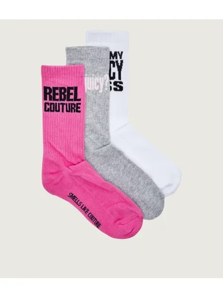 Juicy Couture Șosete Louie Slogan