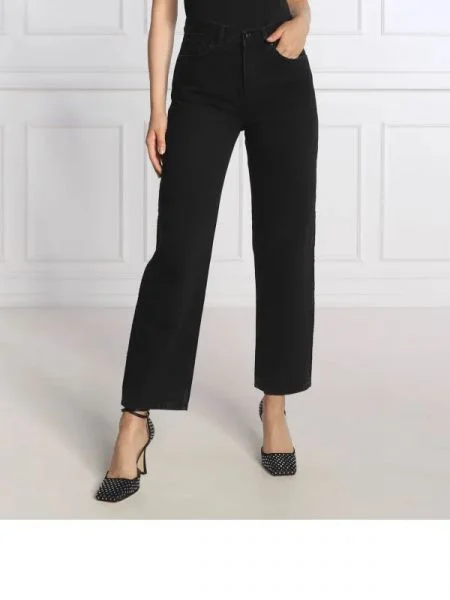 The Kooples Blugi | Straight fit negru