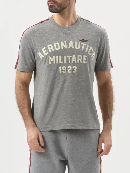 Футболка Aeronautica Militare серая