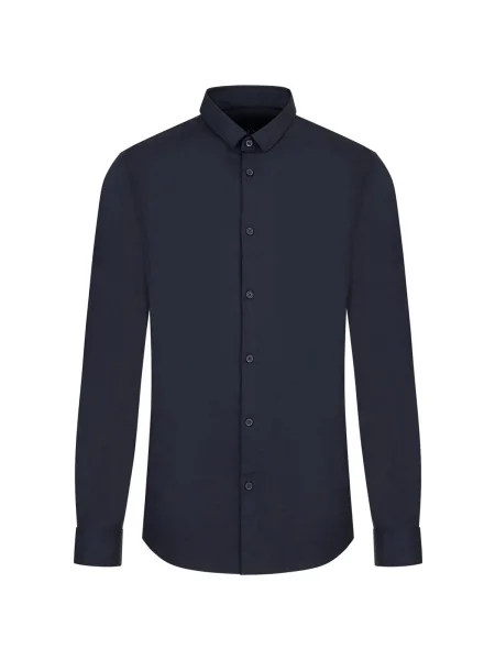 Cămașă Armani Exchange business albastru