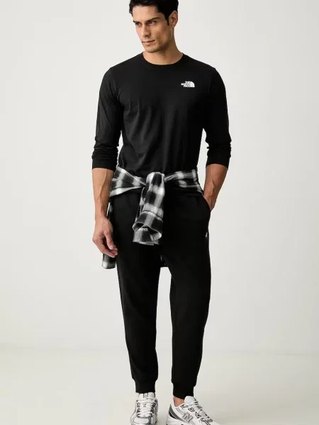 The North Face pantaloni de trening pentru bărbați cu Evolution negru