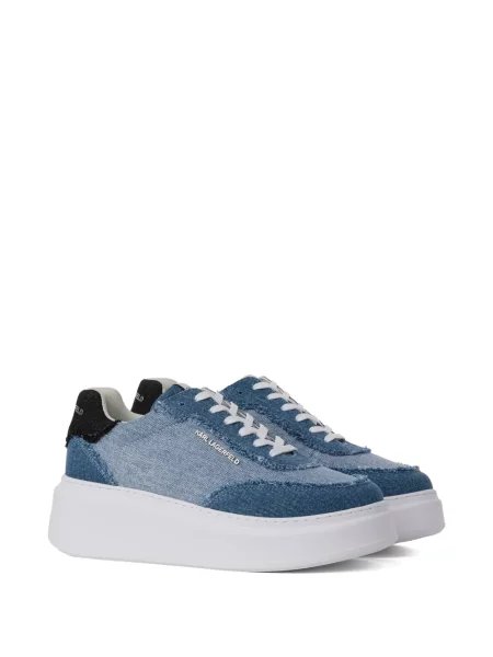 Sneakerși Karl Lagerfeld albastru