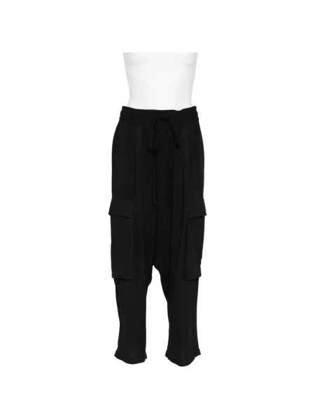 Decupat pantaloni Thom Krom negru