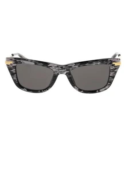 Okulary przeciwsłoneczne Bottega Veneta żółte
