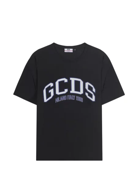 Tricou Gcds cu imagine plasă negru