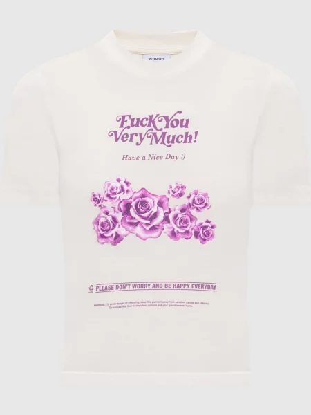 Футболка Fuck You Very Much Vetements біла