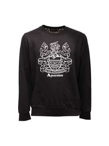 Bluza Aquascutum z kapturem czarna