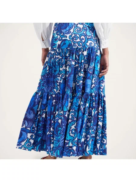 Spódnica La Doublej niebieska