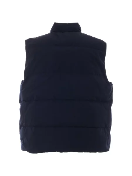Matlasat vestă Canada Goose cu autograf albastru
