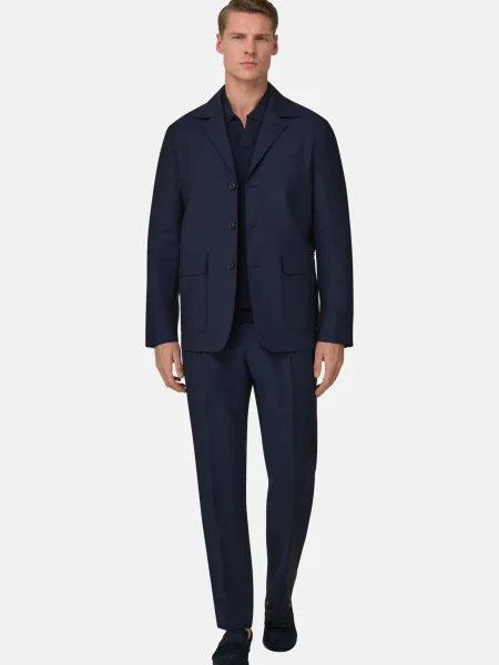Boggi Milano Sacou Business bleumarin