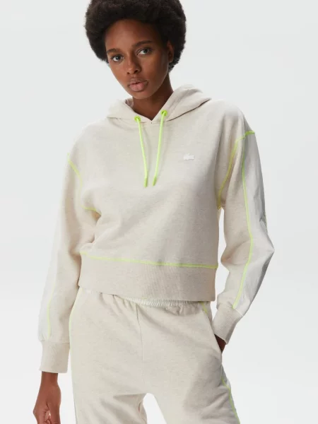 Толстовка Lacoste белая