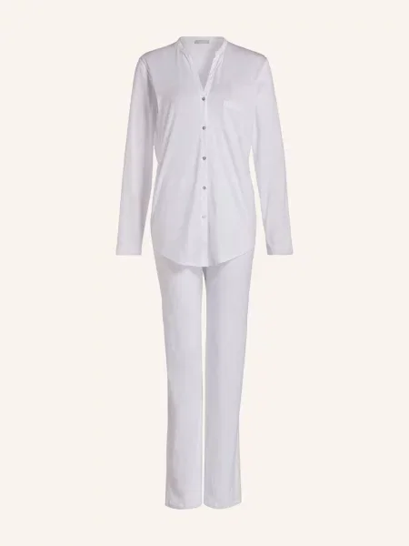 Hanro Piżama Cotton Deluxe weiss