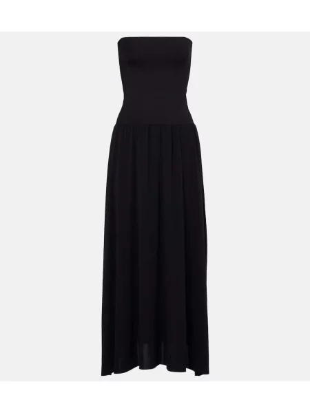 Rochie Eres plisată de costum negru