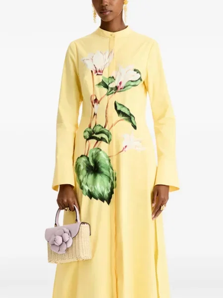 Geantă Oscar De La Renta cu model floral