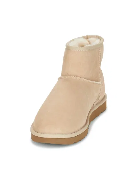 Pantofi Ugg din piele clasici bej