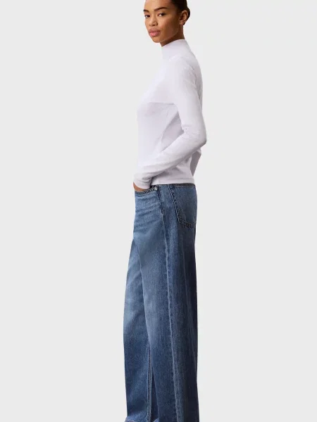 Водолазка Calvin Klein Jeans для гольфу біла
