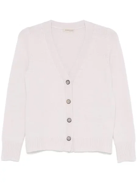 Kardigan Blanca Vita wełniany różowy