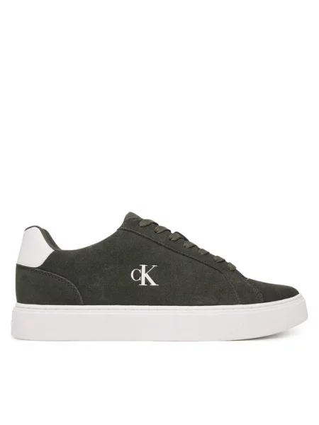 Calvin Klein Сникърси Classic Cupsole Laceup Su бежов