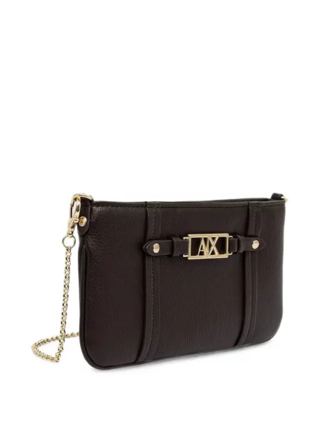 Colier Armani Exchange cu autograf maro