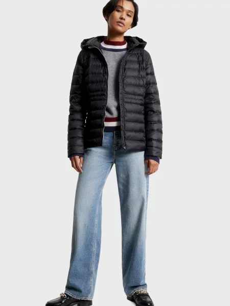 Пуховик Tommy Hilfiger черный