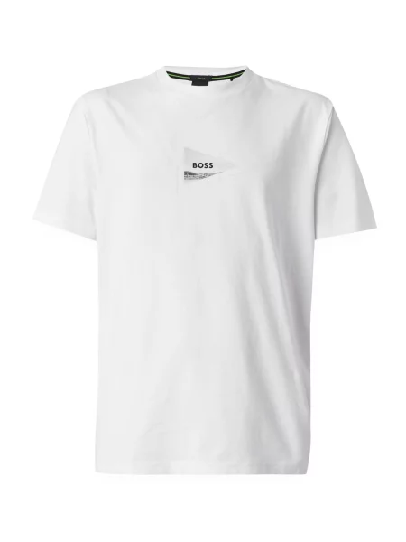 BOSS Tricou TS_Network Photo alb