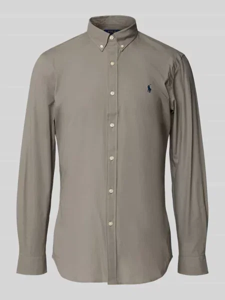 Koszula casualowa z wyhaftowanym logo Polo Ralph Lauren