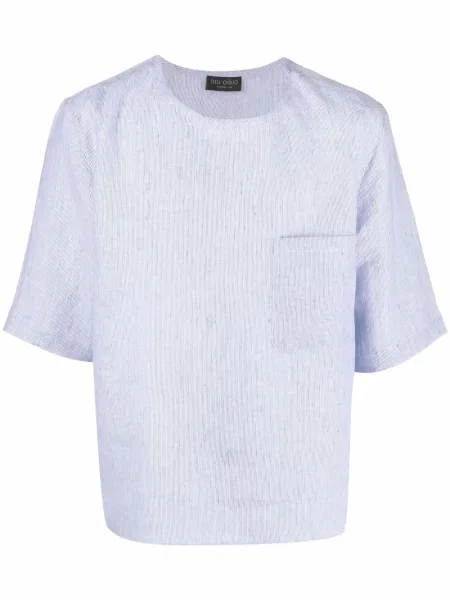 Tricou Dell'oglio de in scurt albastru