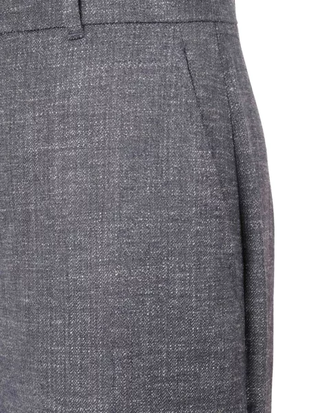 Pantaloni Max Mara albastru