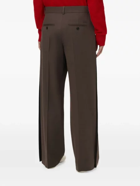 Pantaloni Loewe de lână maro