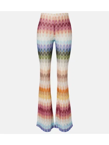 Pantaloni Missoni tricotate evazate