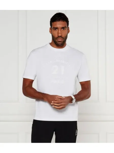 Karl Lagerfeld Tricou alb