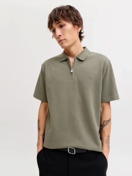JACK & JONES Tricou JPRBLAETHAN oliv