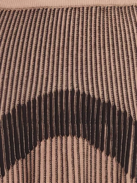 Fustă midi Mm6 Maison Margiela tricotate