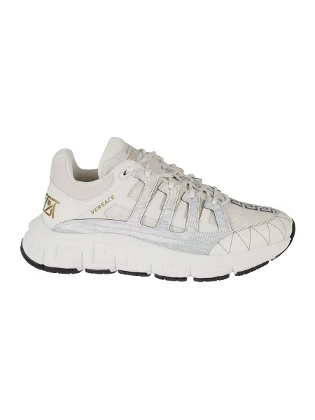 Sneakersy Versace Trigreca koronkowe białe