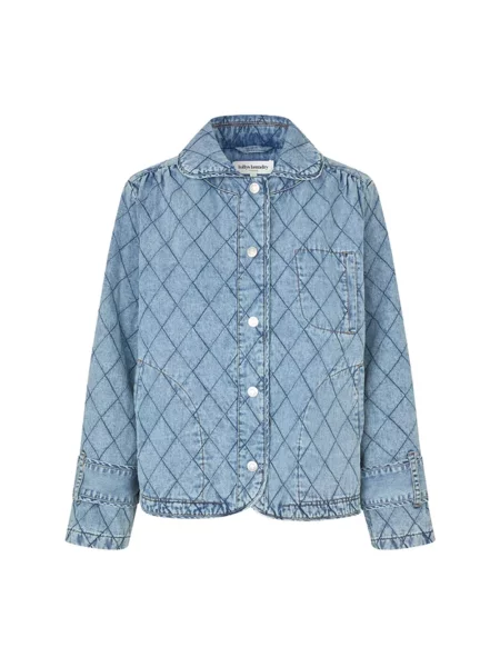 Kurtka jeansowa Lollys Laundry niebieska