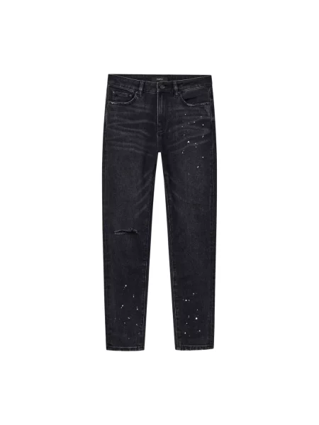 Κοκαλιάρης skinny τζιν Purple Brand μαύρο