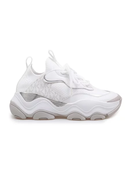 Sneakersy Michael Kors skórzane białe