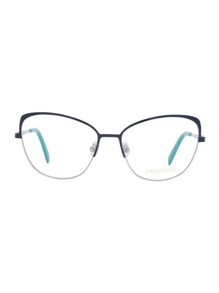 Okulary przeciwsłoneczne Emilio Pucci niebieskie