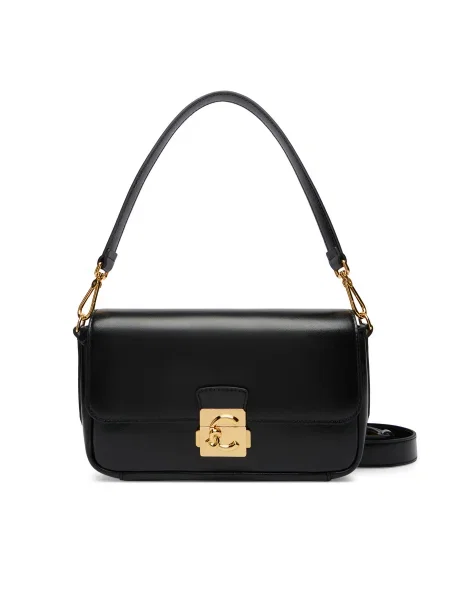 Geanta de piele Coccinelle negru