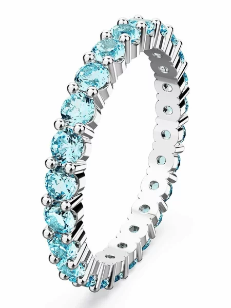 Swarovski inel MATRIX albastru