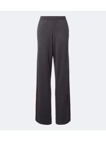 Pantaloni Gucci de lână gri