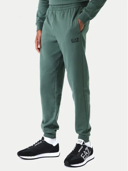 Emporio Armani Pantaloni trening PJVRZ verde