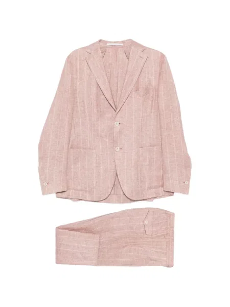 Костюм костюм Eleventy на райета розово