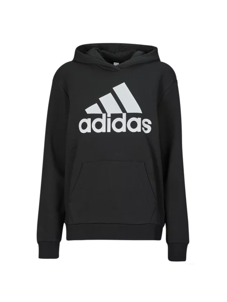 Sportska majica Adidas sa dugačkim rukavima crna