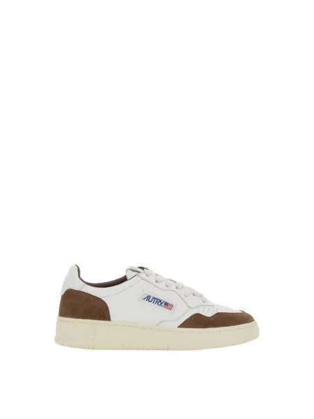 Sneakersy Autry skórzane białe