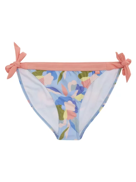 Bikini Flavia Abstract Floral String Bikini Bottoms niebieskie
