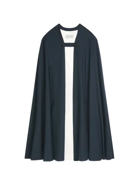 Geacă Dries Van Noten de lână albastru