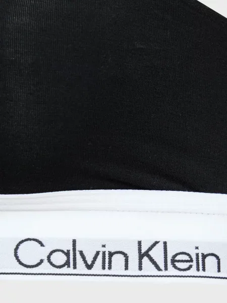 Без підкладки бюстгальтер Calvin Klein чорний