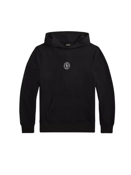 Polo Ralph Lauren Mikina POLO RALPH LAUREN COTTON SLE TOP FELPA' černá
